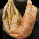 orange & yellow pole wrap